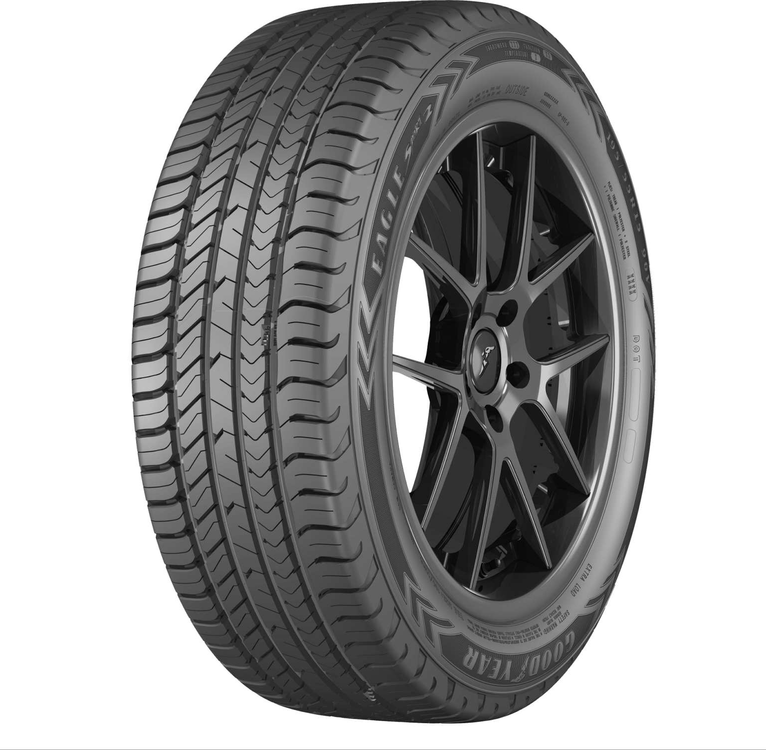 NEU.205/55R16 EAGLE SPORT 2 91V SL GOODYEAR - Red Barrera